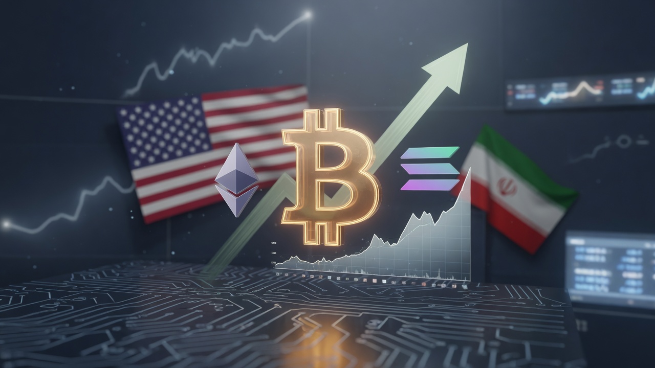 Bitcoin surges toward $64,000 amid resilience to US-Iran tensions