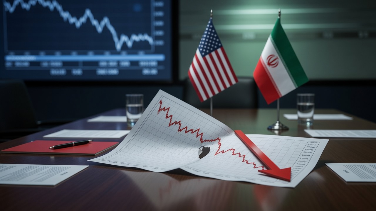 Global Shares Fall on US-Iran Peace Talks Delay