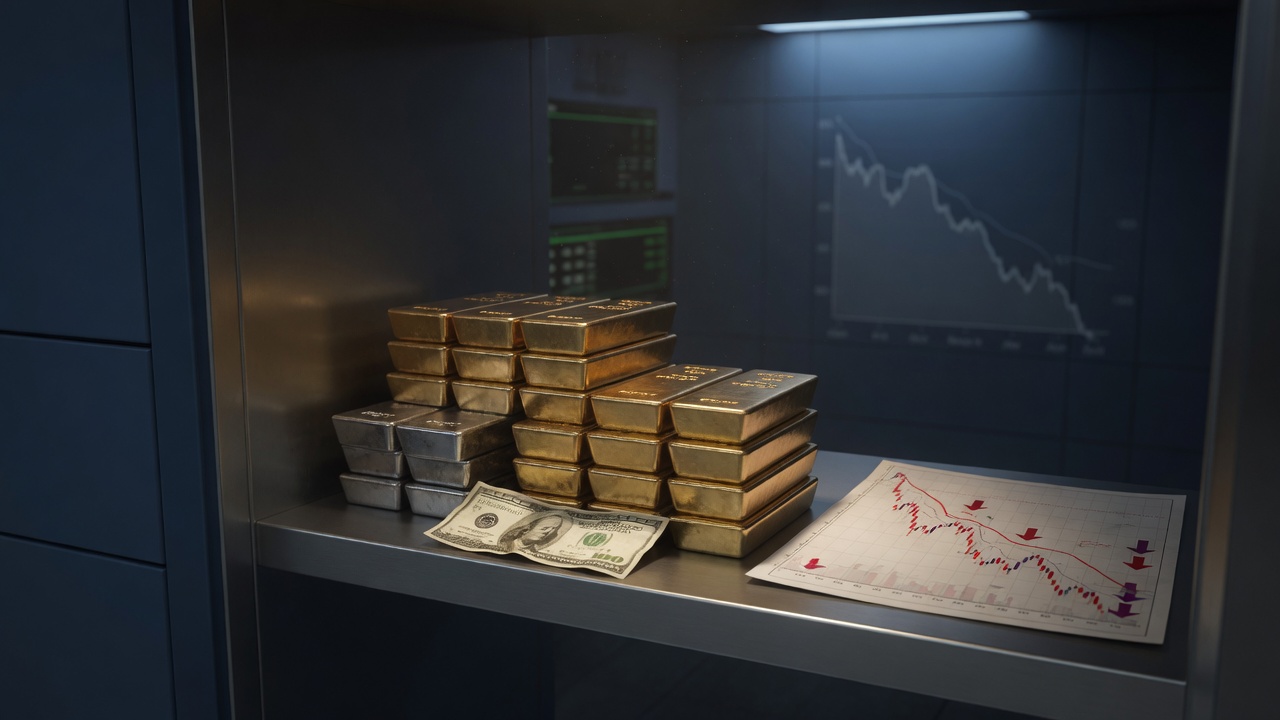 Gold and Silver Prices Fall for Third Straight Week on Hawkish Fed and Stronger Dollar