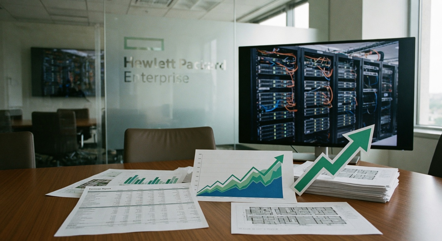 HPE Shares Surge Nearly 29% on AI Infrastructure Earnings Beat