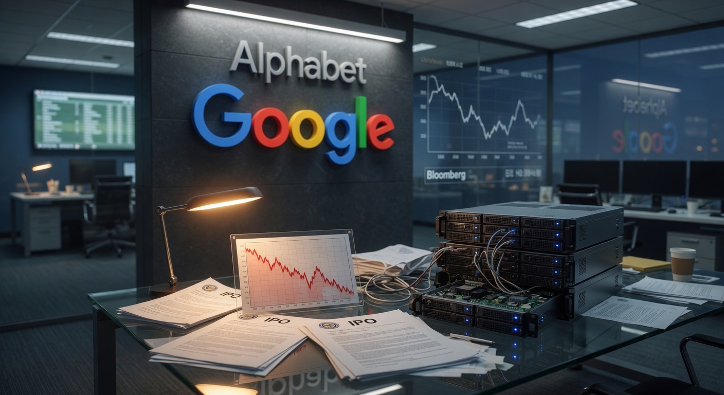 Alphabet Shares Drop 3.9% on Plans to Raise $80 Billion in Equity