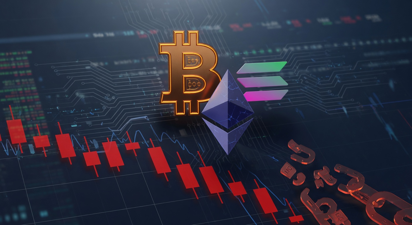 Bitcoin and Ether Plunge, Triggering $1.84B in Liquidations
