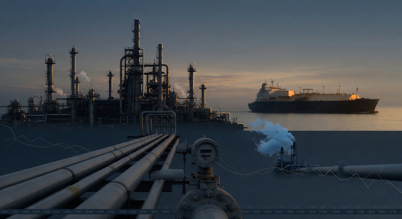 US Natural Gas Futures Ease as LNG Export Flows Hit Four-Month Low