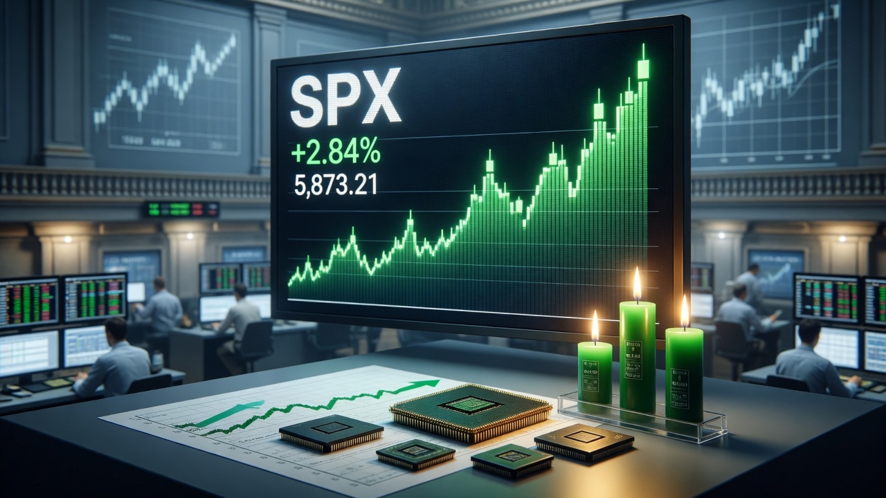 S&P 500 Rallies on Chip Stocks, Snaps Losing Streak