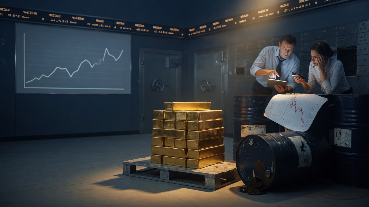 Gold Hits Record Highs on Oil Market Volatility