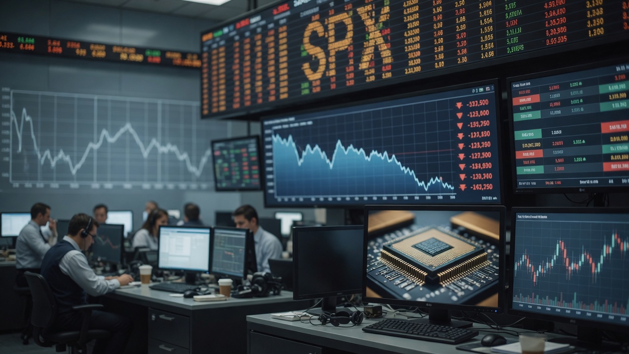 Chip Stocks and Broader Markets Show Mixed Recent Moves