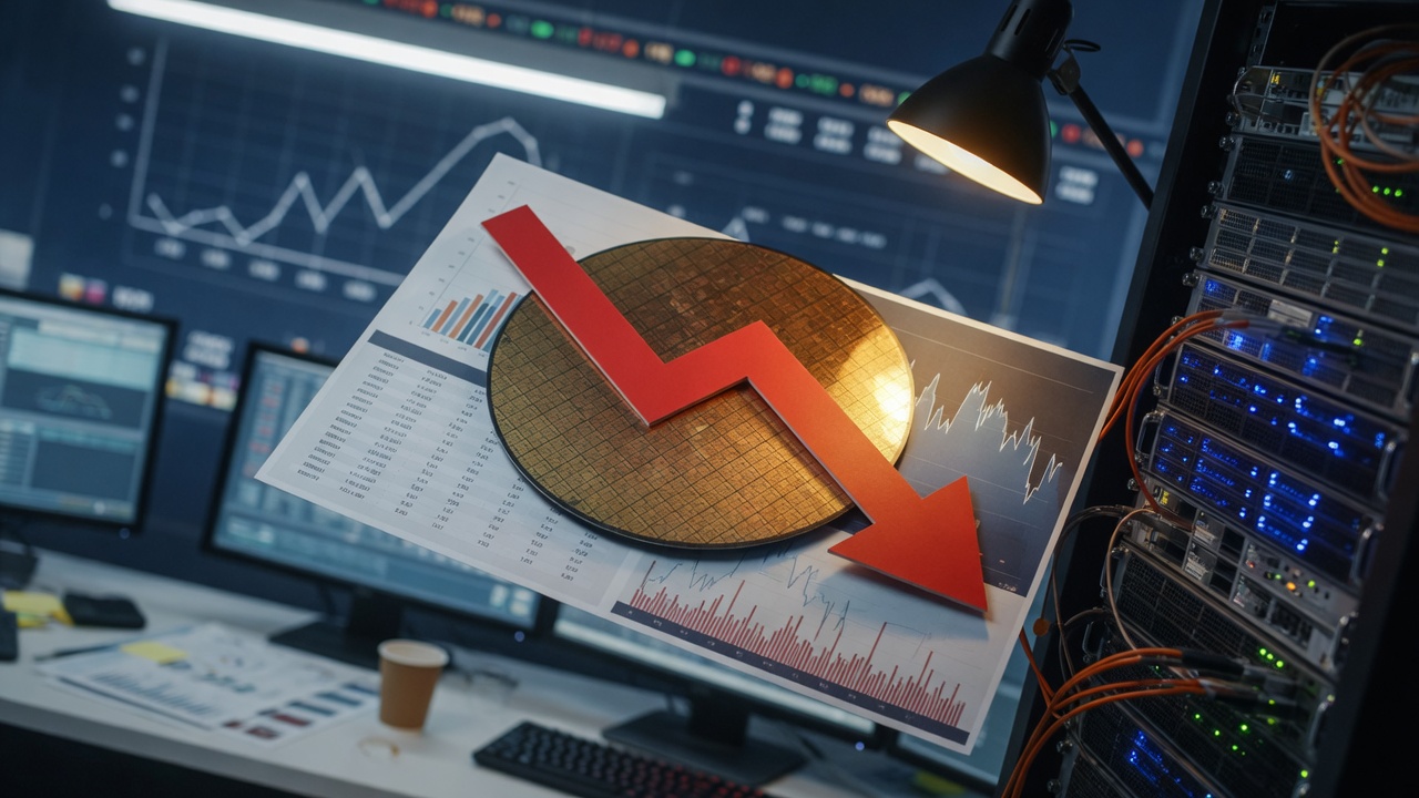 Chip Stocks Plunge Amid AI Infrastructure Concerns