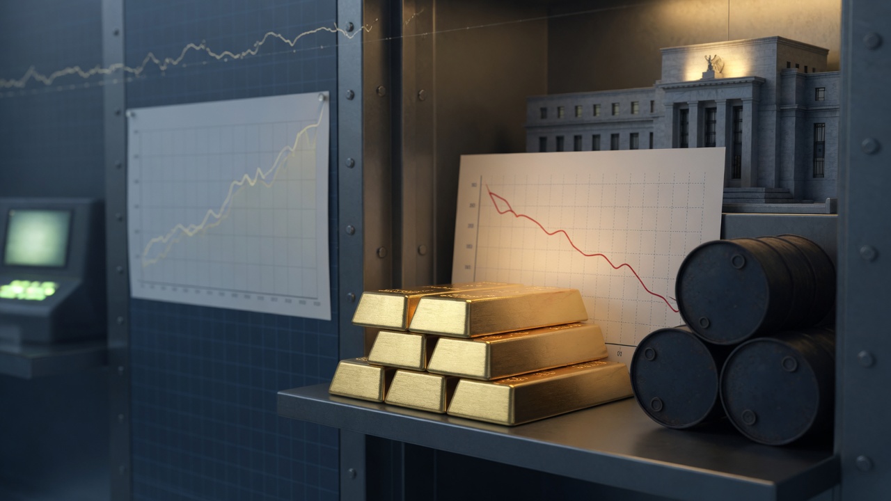 Gold rises over 2% as lower oil prices ease inflation and rate hike concerns