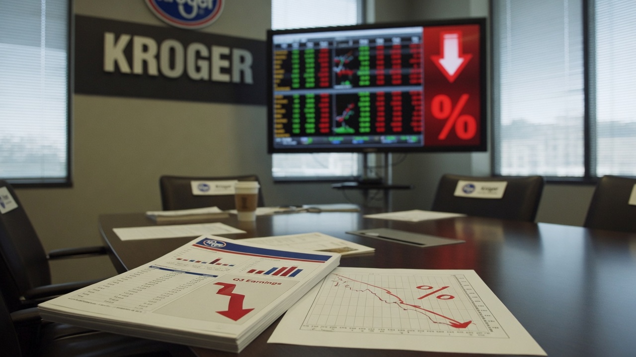 Kroger Misses Earnings Expectations, Shares Plunge