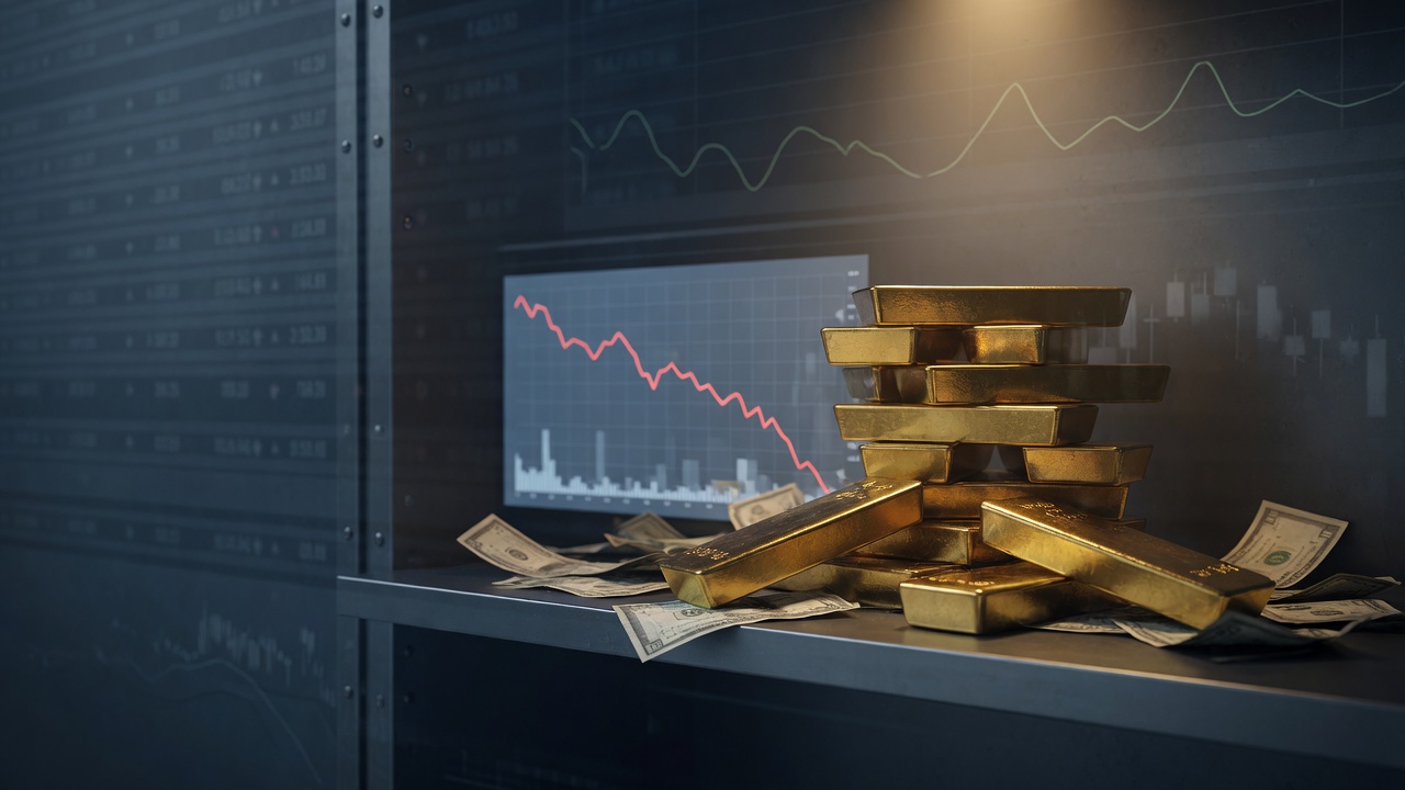 Gold Falls Over 1% to Two-Month Low on Rate Hike Fears