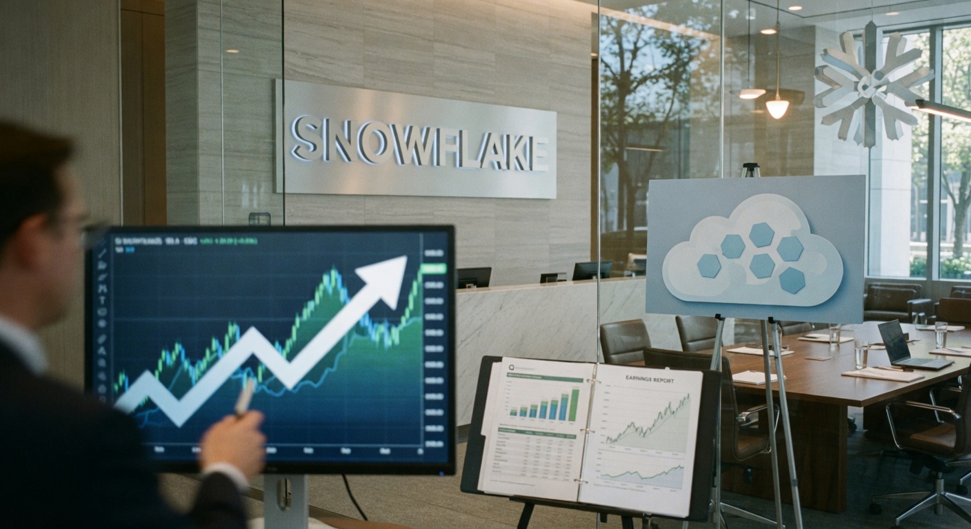 Snowflake Shares Surge Nearly 40% on Strong Earnings and Outlook