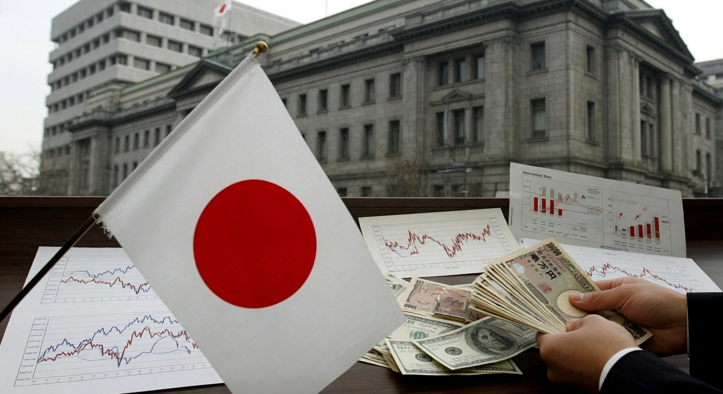 Japan spent record $73 billion intervening to buy yen