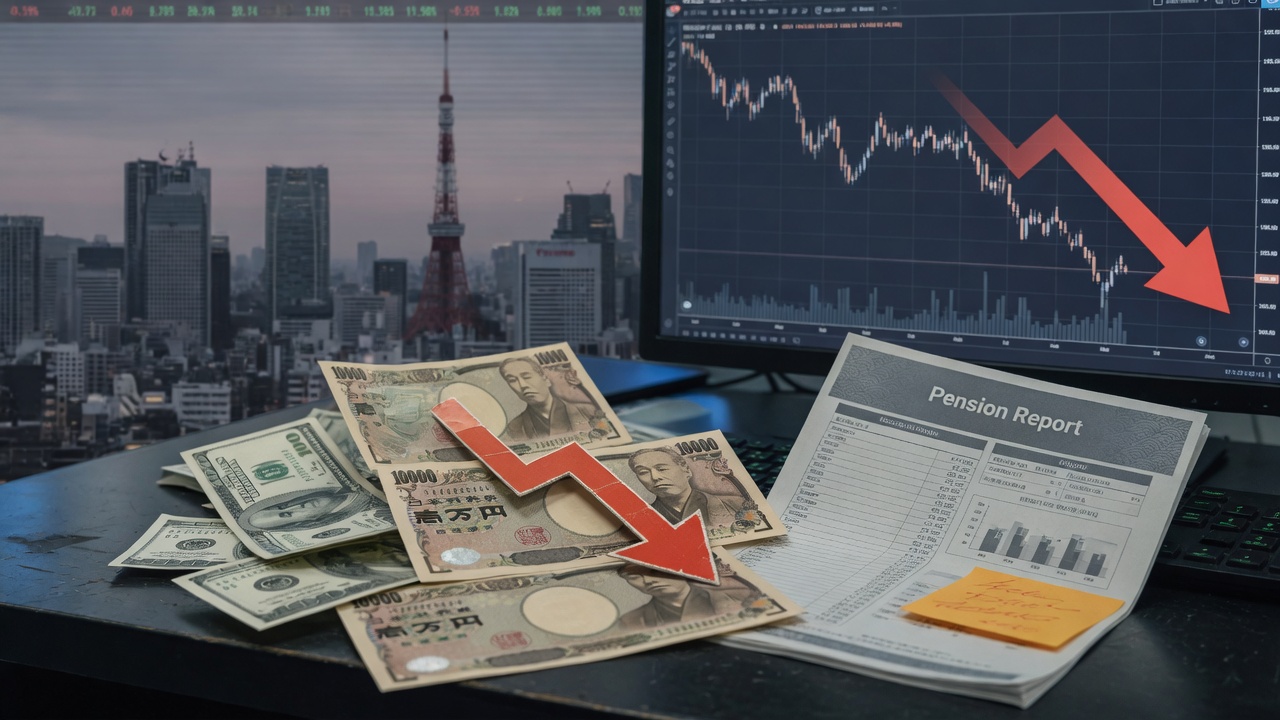 Yen Slides on Japan Pension Fund Allocation Reports and Weak Intervention Outlook