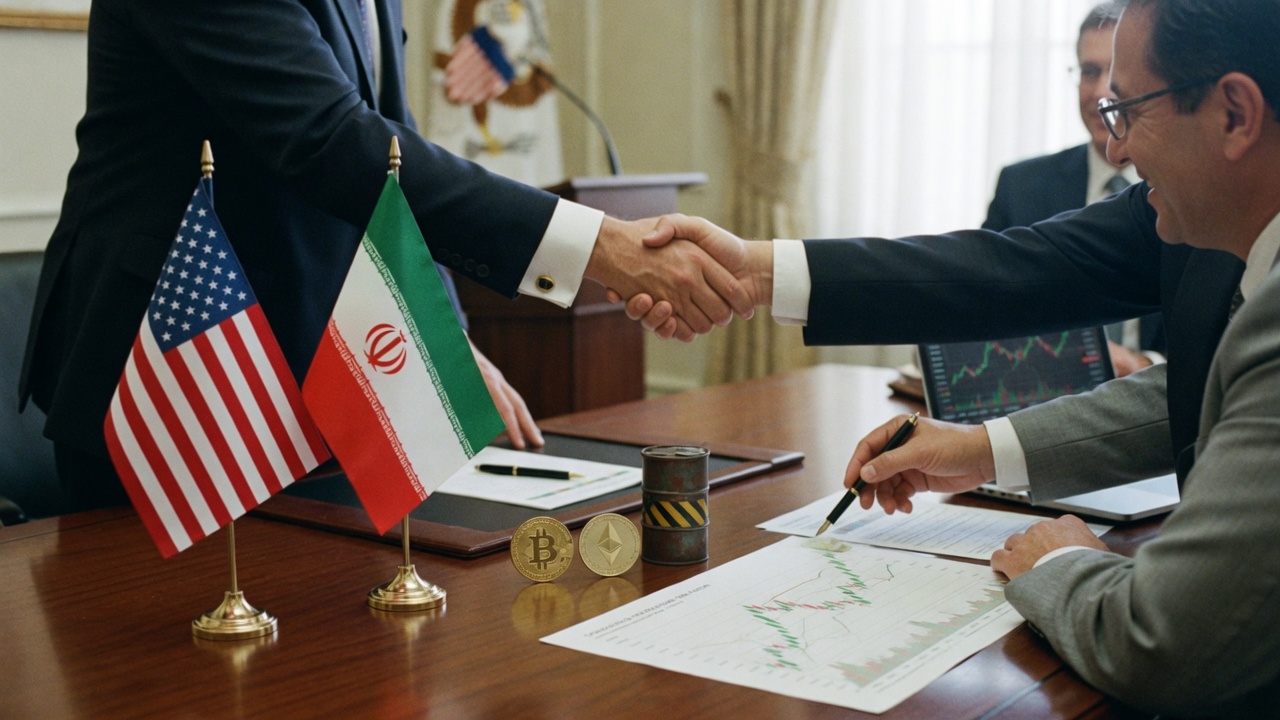 US-Iran Peace Deal Lifts Crypto Cautiously as BTC Hits Two-Week High