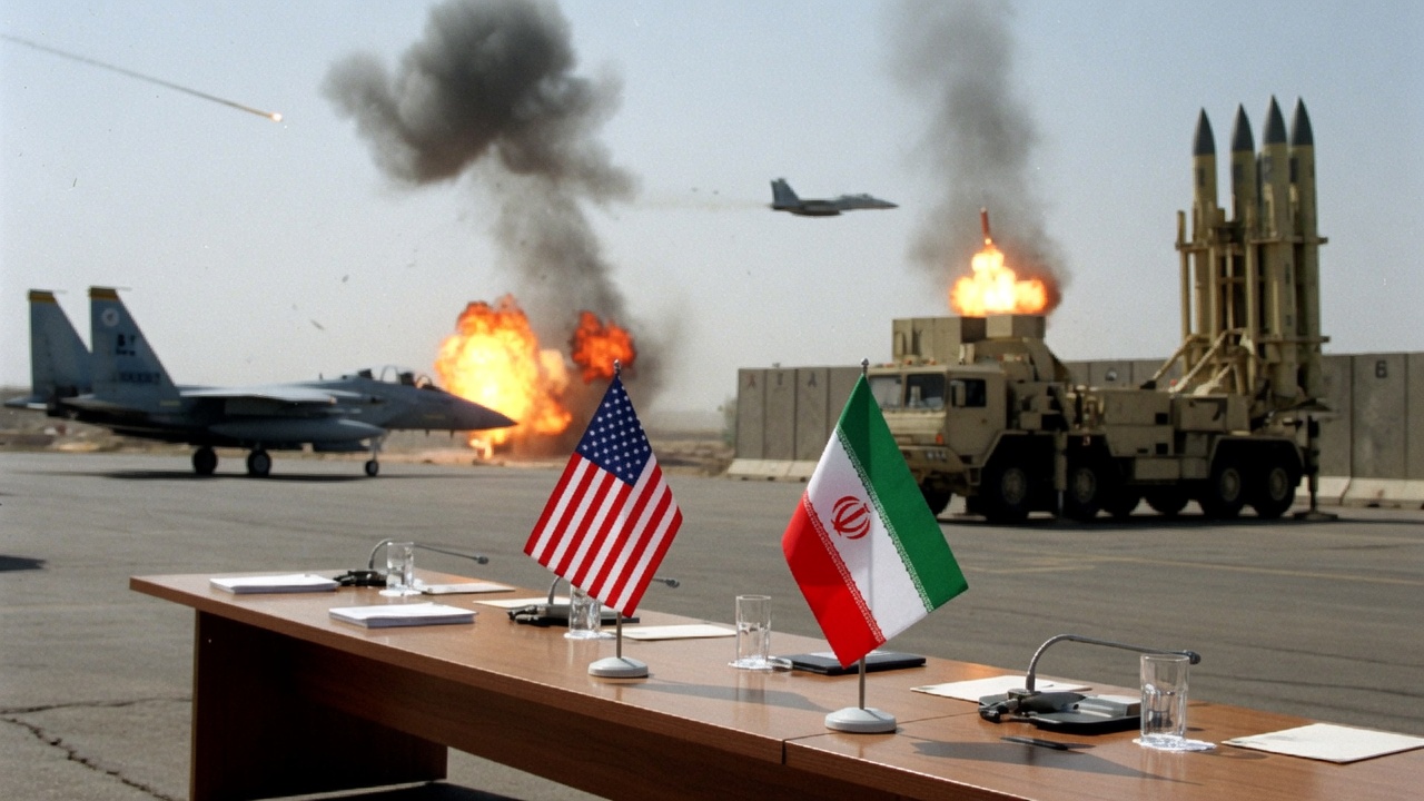 US Launches New Airstrikes on Iran Amid Retaliation and Ceasefire Talks