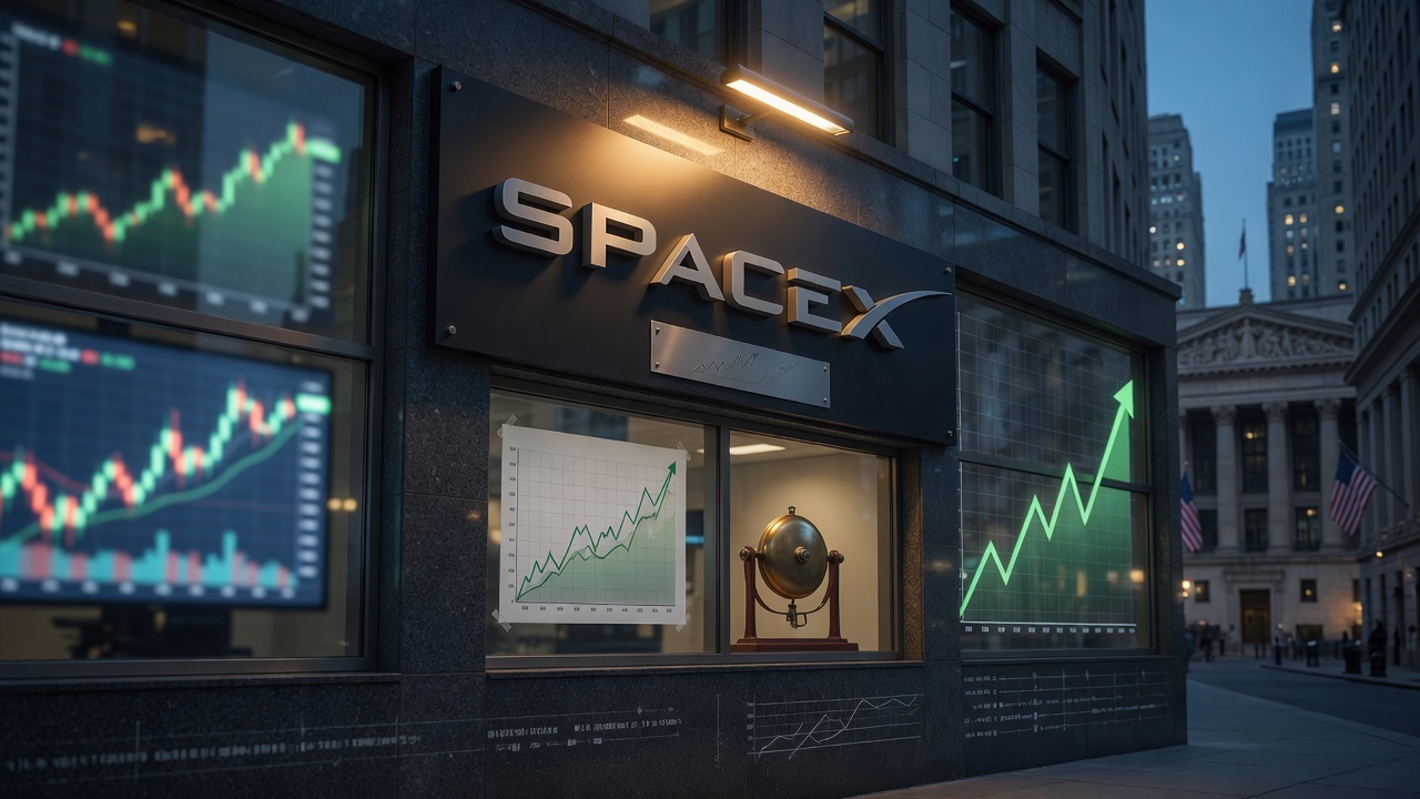 SpaceX Shares Surge Post-Historic IPO