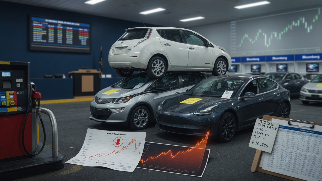 Used EV Prices Rise 11.5% Amid Fuel Cost Pressures