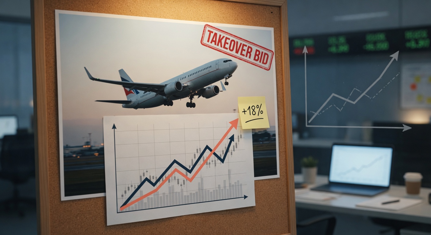 EasyJet surges on takeover bid
