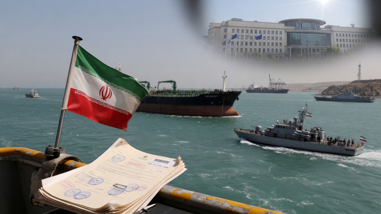 EU sanctions Iranians over Strait of Hormuz naval restrictions