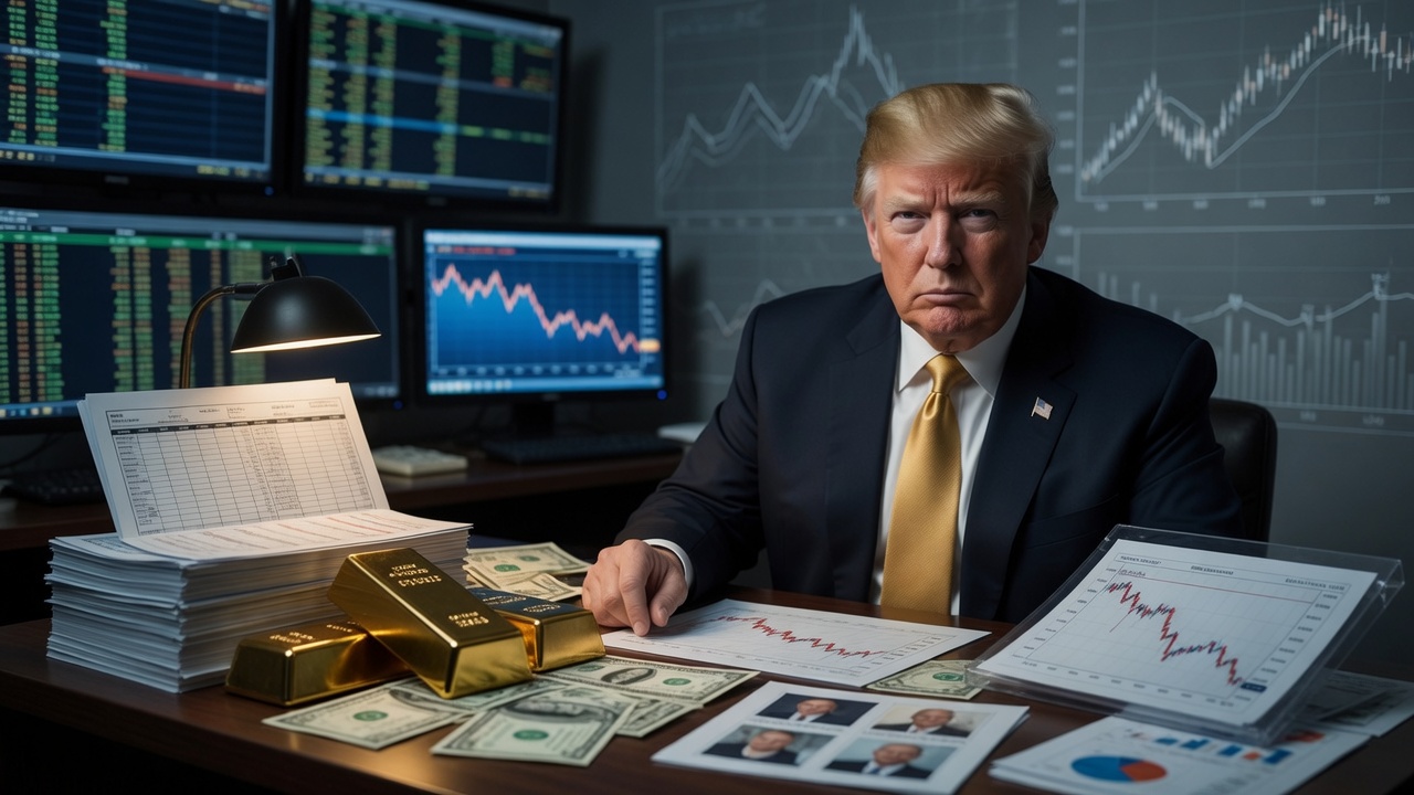 Rush for Safe Havens Amid Tariff Battles and Weakening Dollar