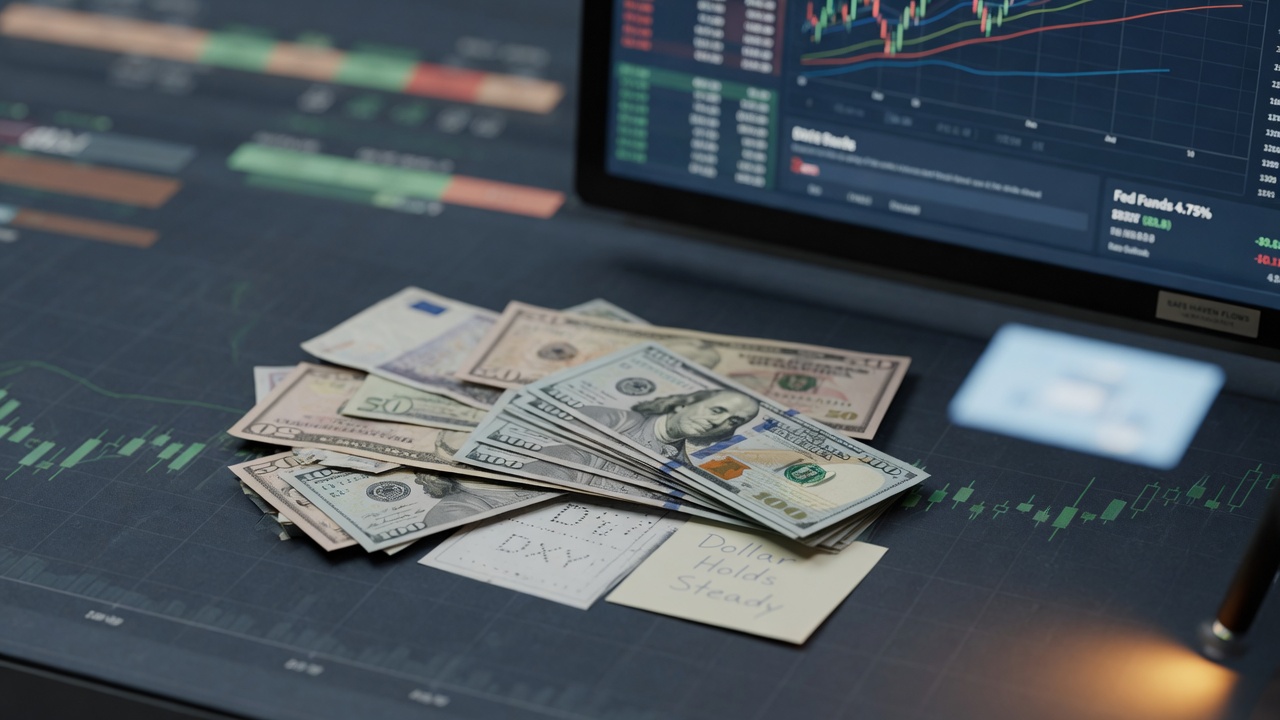 Dollar Holds Steady Amid Safe-Haven Flows and Rate Outlook