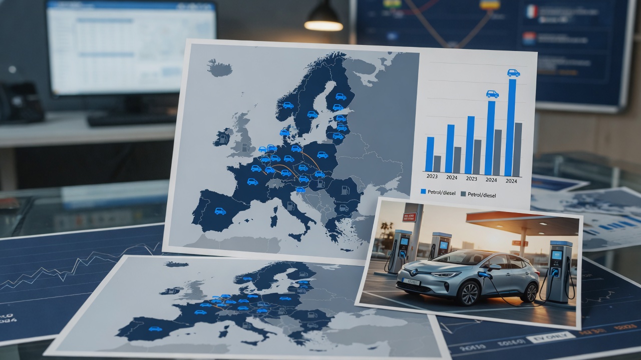 Europe Battery EV Registrations Top 1 Million in First Half