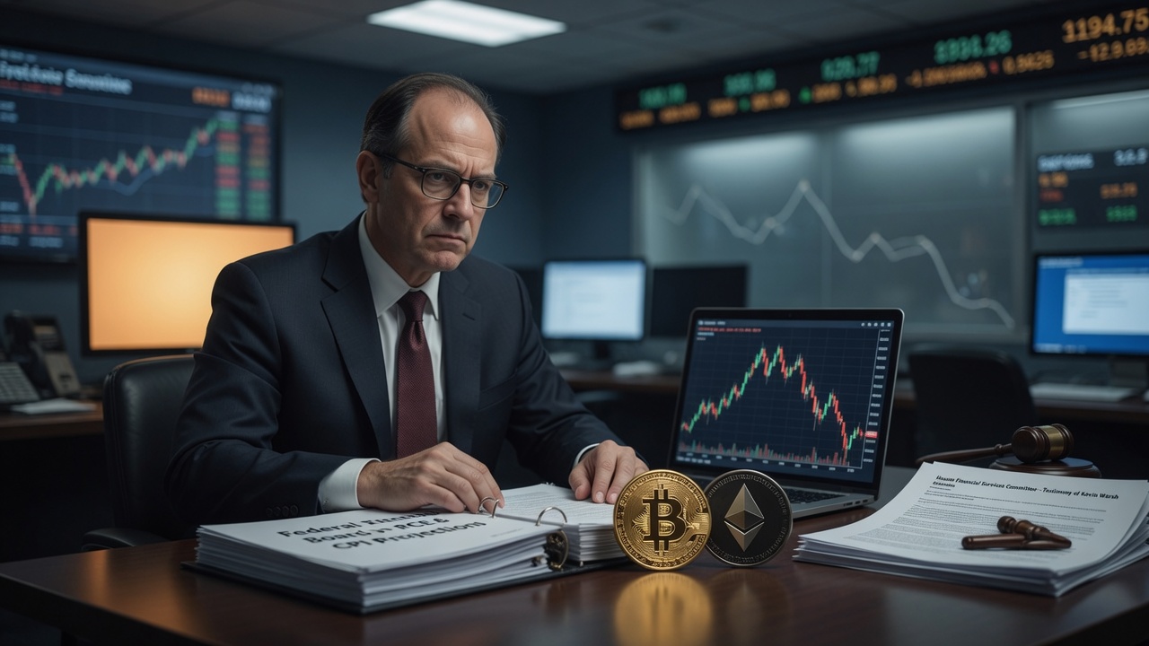 BTC, ETH slip ahead of U.S. inflation report and Fed Chair testimony