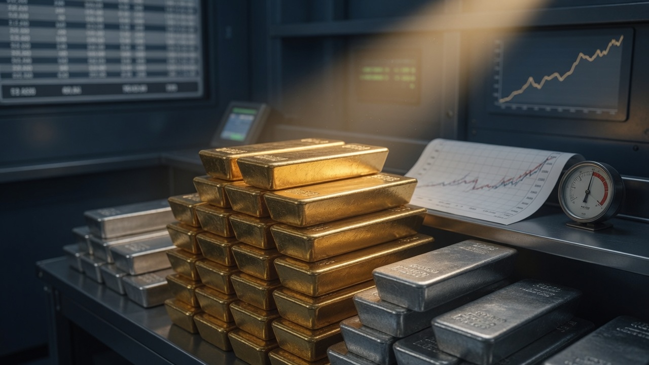 Gold rebounds from six-month low as silver rises amid inflation fears