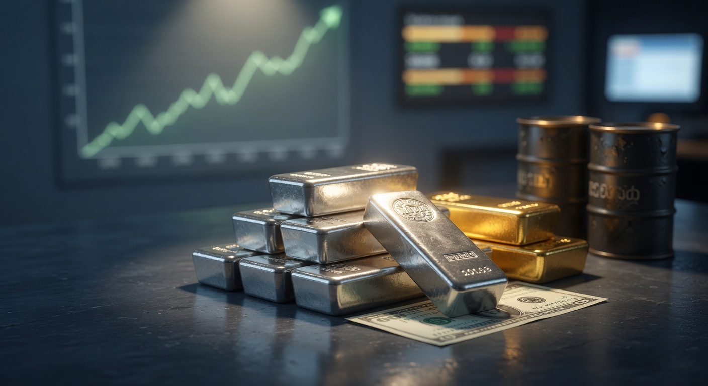 Silver climbs nearly 3% alongside gold on deal hopes