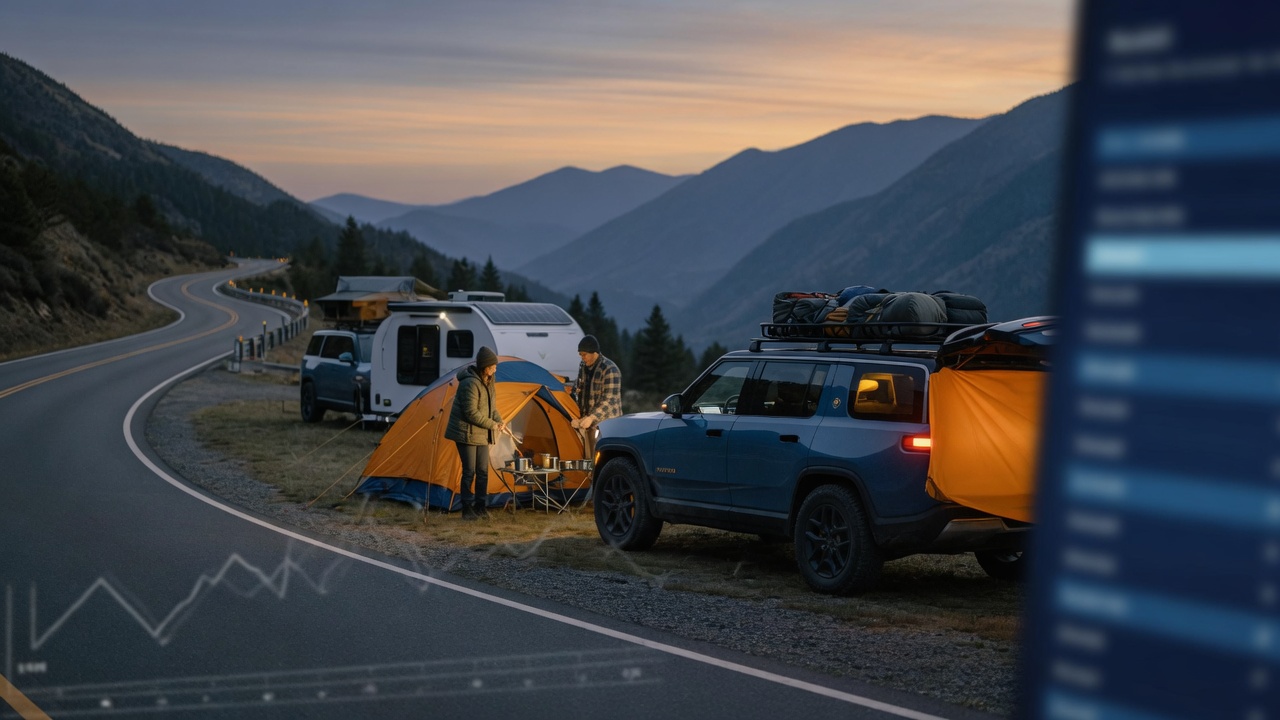 China's EV Boom Fuels Camping Travel Economy