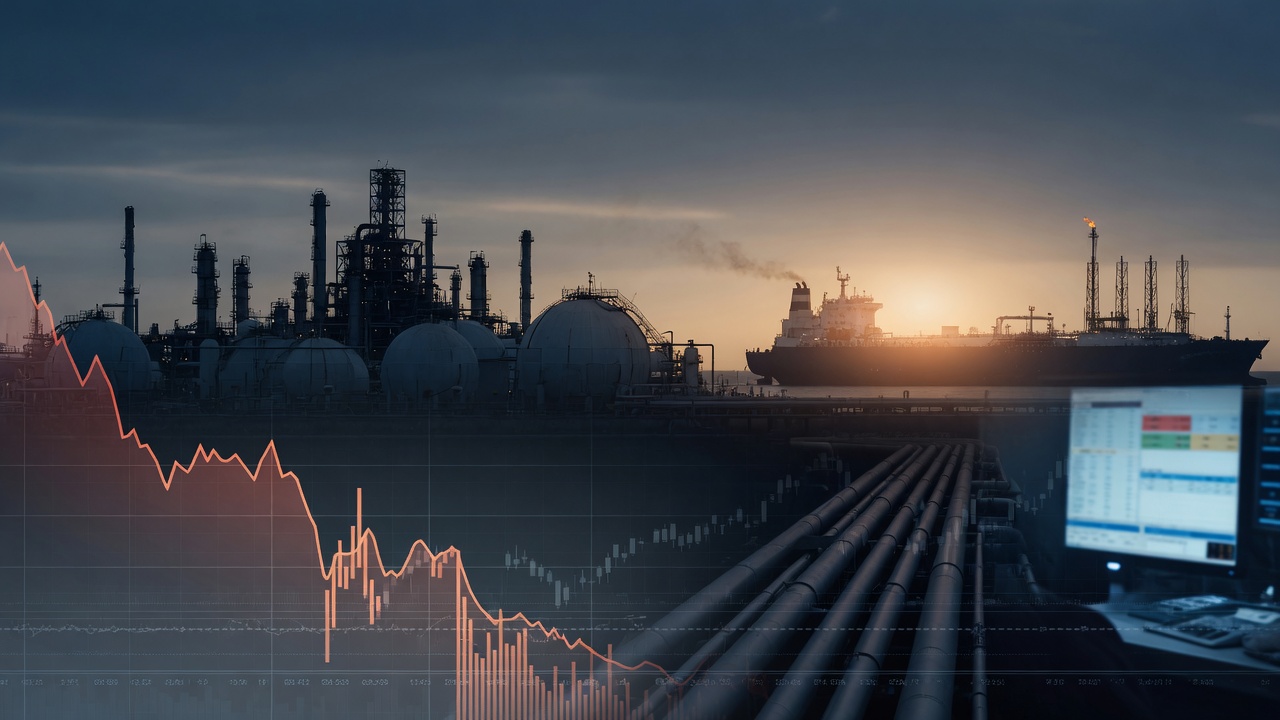 U.S. Natural Gas Futures Drop on Storage Build and LNG Issues
