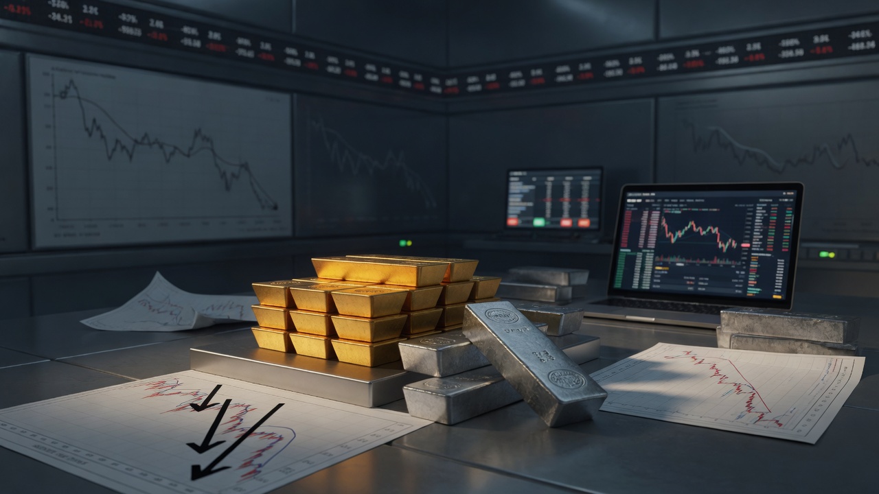 Gold and Silver Futures Decline Amid Market Movements