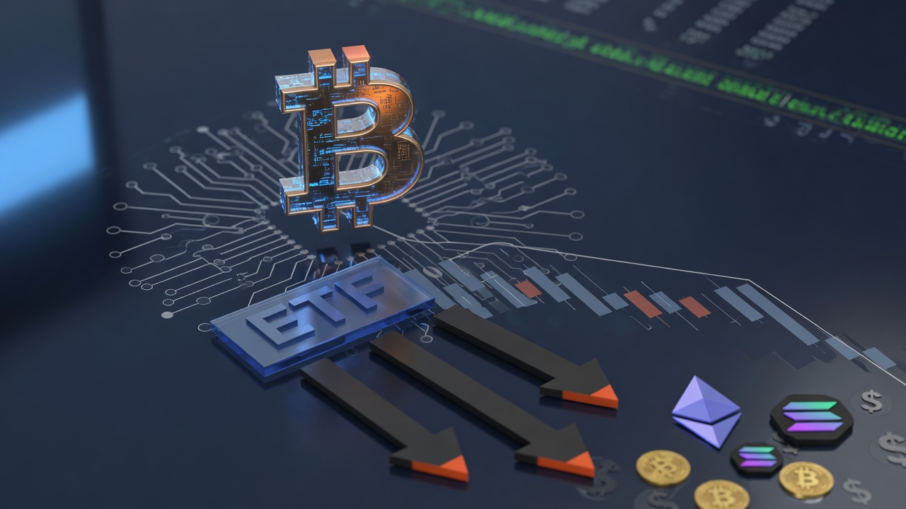 Bitcoin Spot ETFs See Outflows While Other Crypto ETFs Attract Inflows