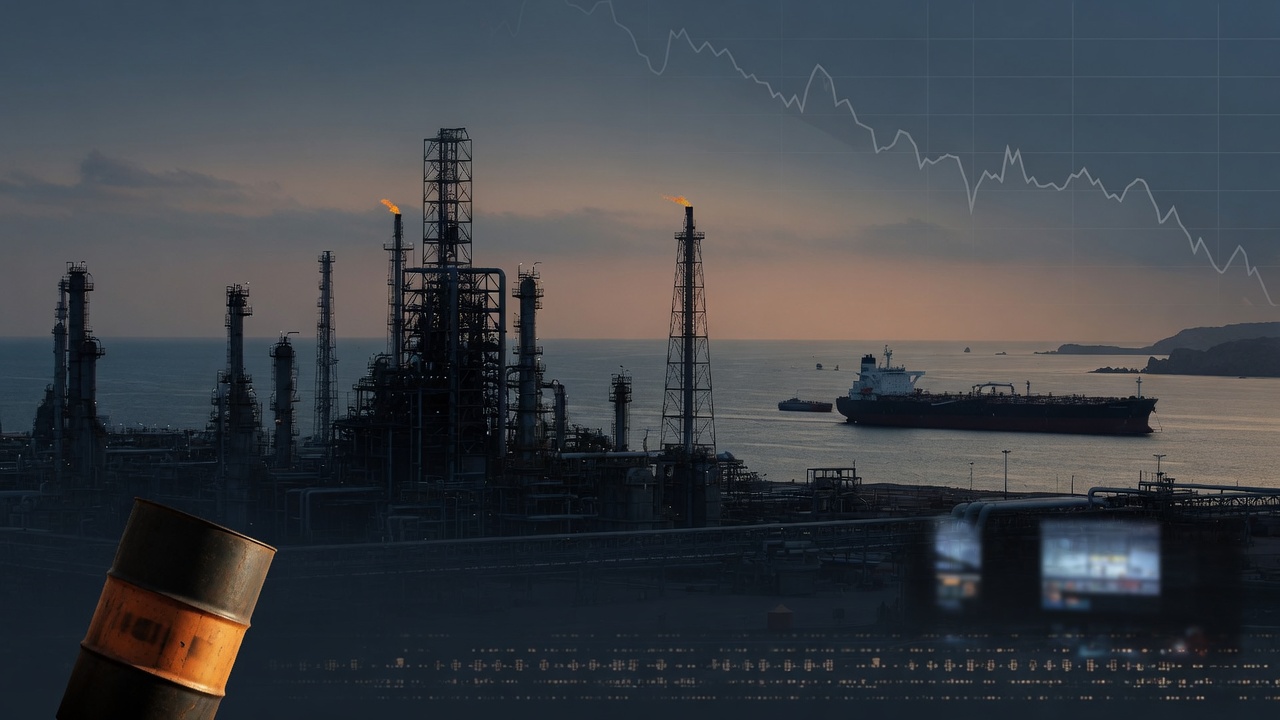 Oil Tumbles to Fresh Three-Month Low on Hormuz Reopening Trade