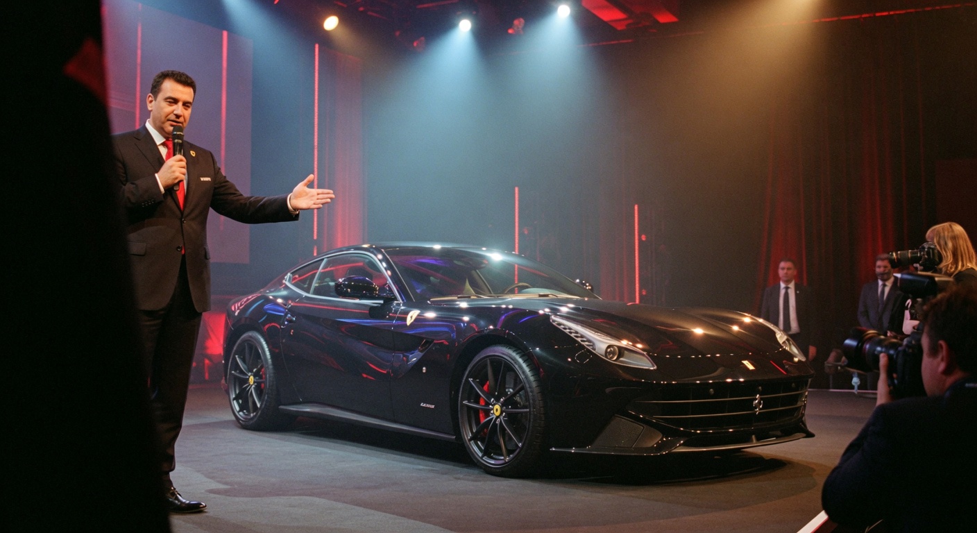 Ferrari Launches First Fully Electric Vehicle