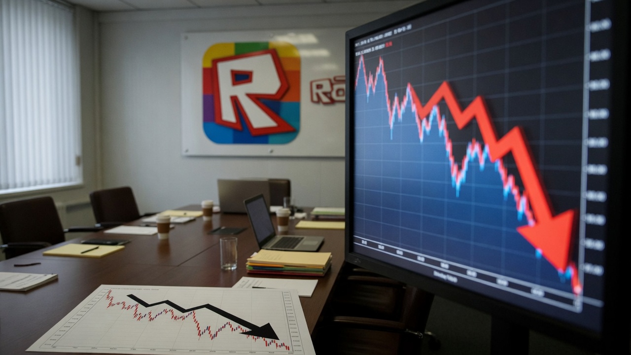 Roblox Forecasts Sharp Drop in Bookings, Shares Plunge Nearly 30%