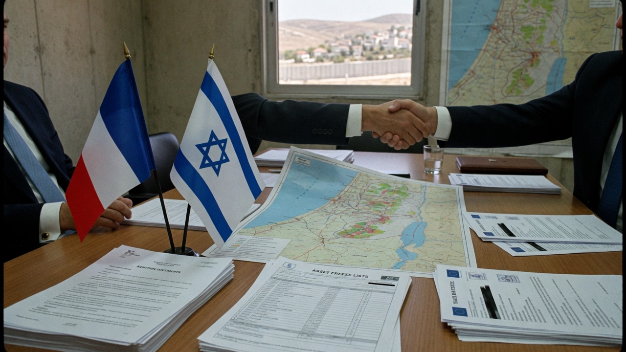 France and allies pursue national sanctions on Israel over West Bank violence