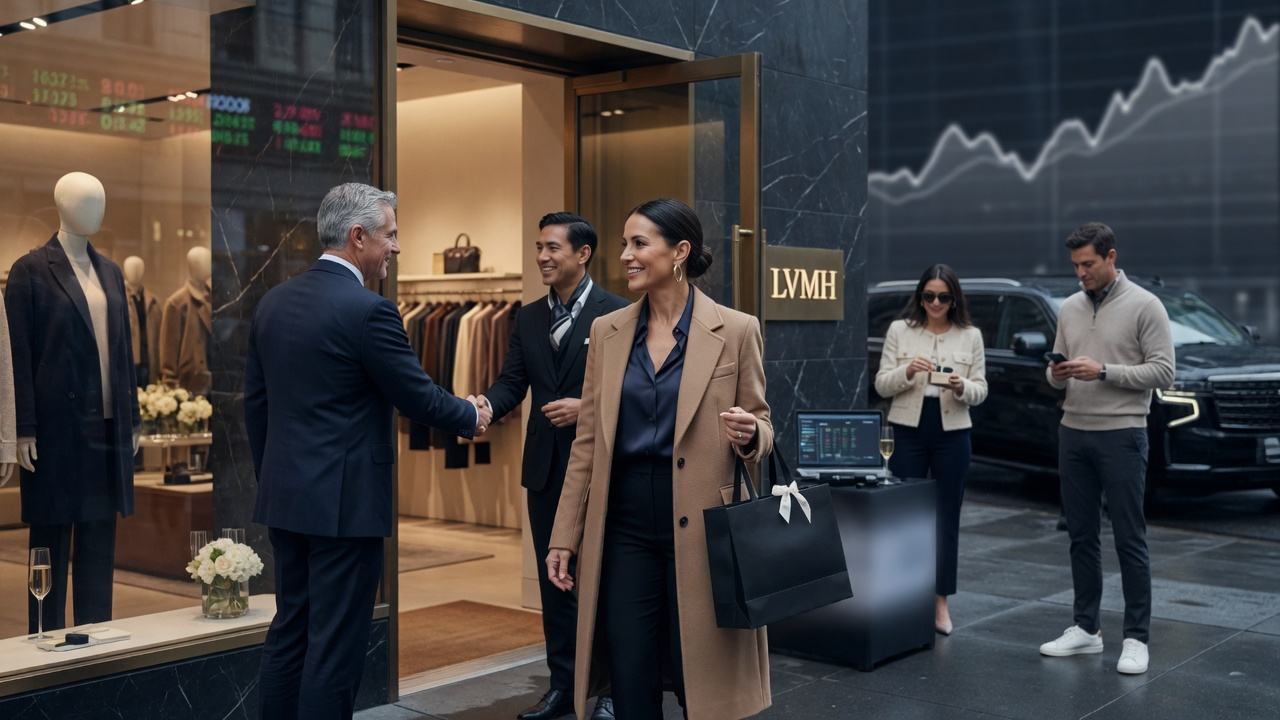 Luxury Brands Pivot to US AI Wealthy Consumers