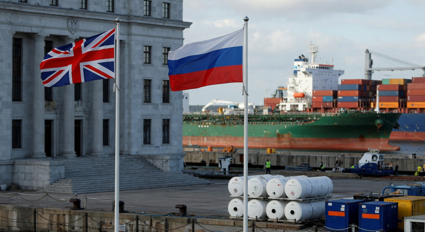 UK Eases Sanctions on Russian Oil Refined into Jet Fuel and Diesel