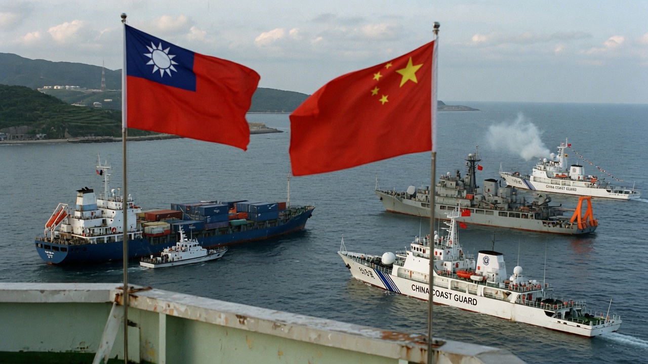 Taiwan Reports Sharp Rise in Chinese Vessel Activity Raising Supply Route Concerns
