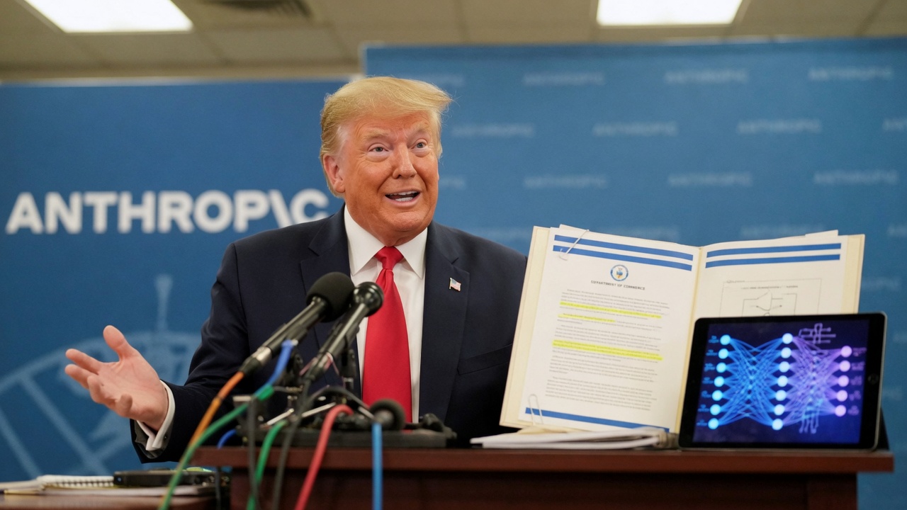 Trump No Longer Views Anthropic as National Security Threat