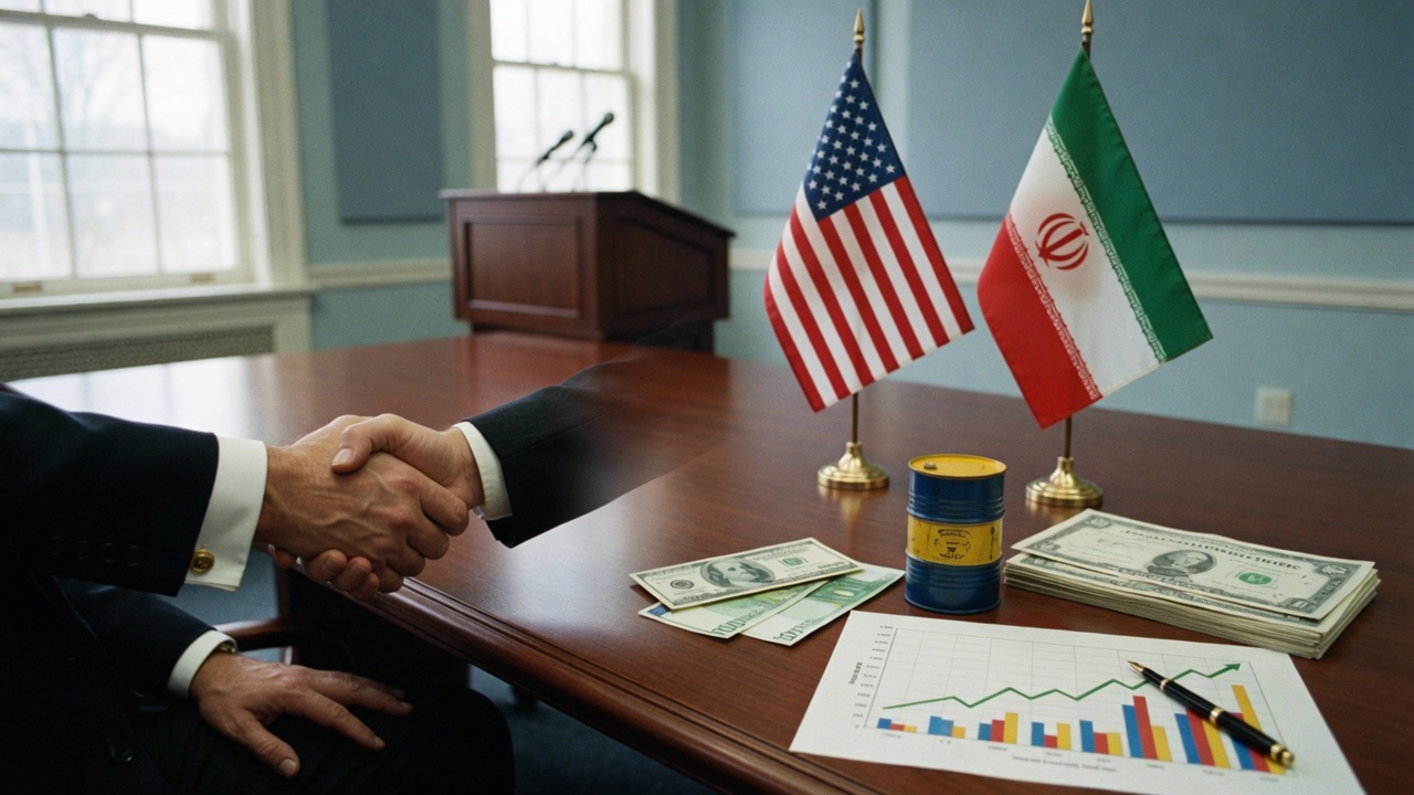 Dollar Falls on US-Iran Peace Deal Optimism