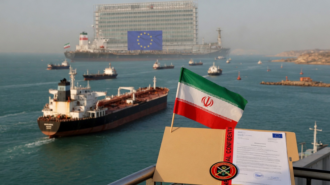 EU imposes sanctions on Iranians over Strait of Hormuz