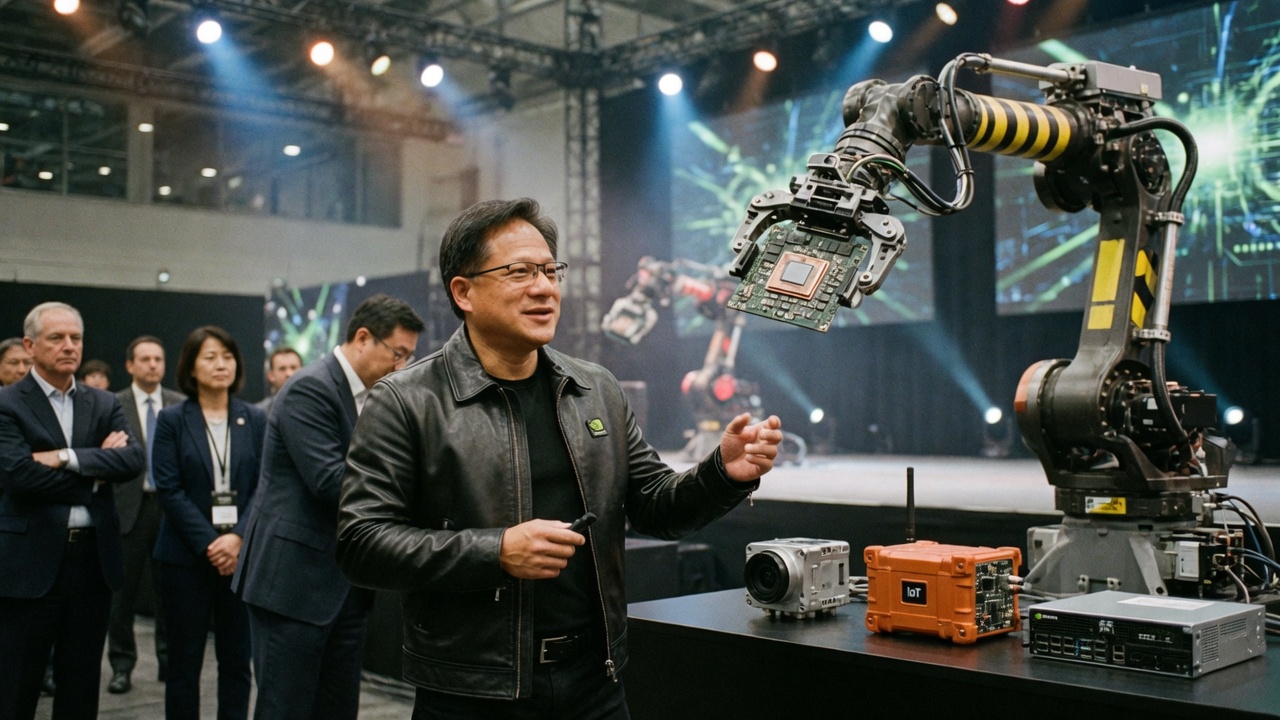 Nvidia Partners with Japanese Firms on Robotics and Unveils Cosmos 3 Edge Model