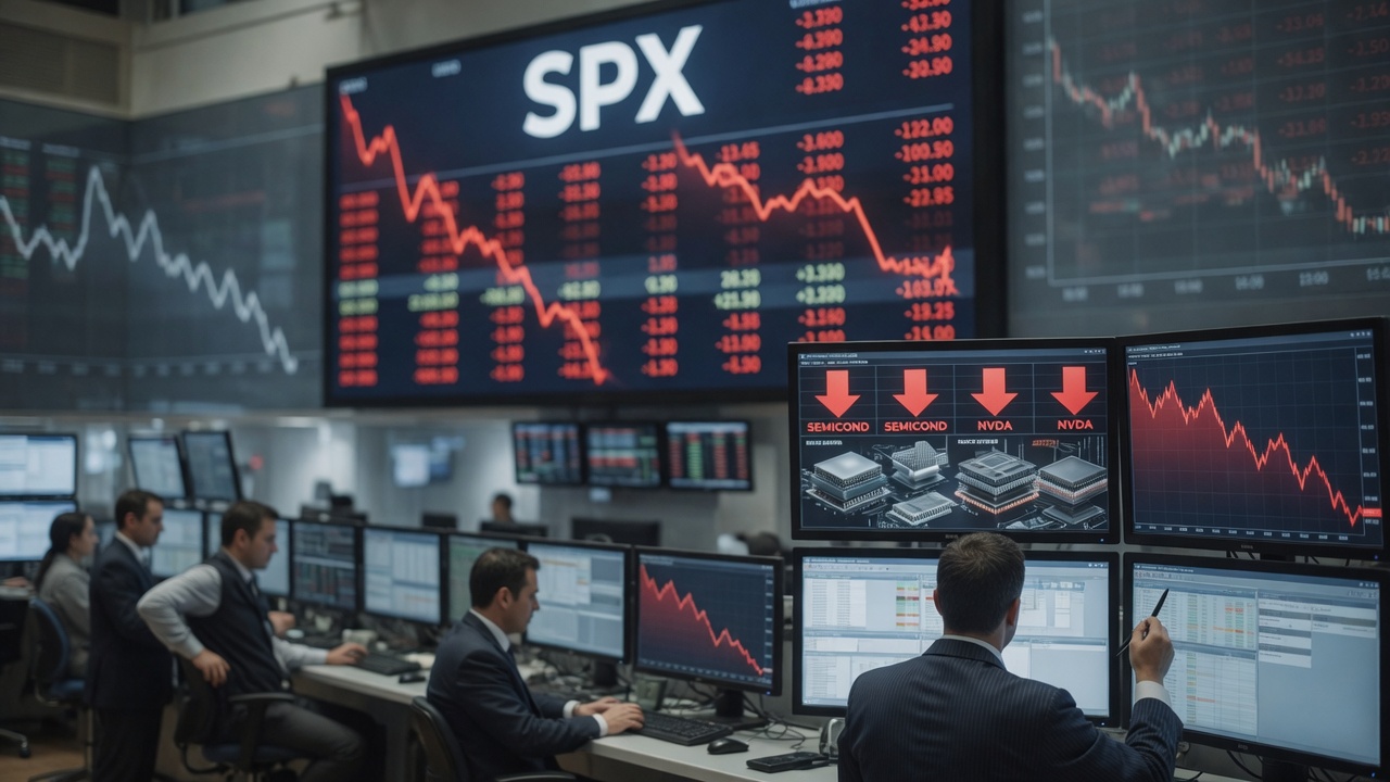 S&P 500 and Nasdaq Close Lower for Fifth Straight Day on Big Tech Slump