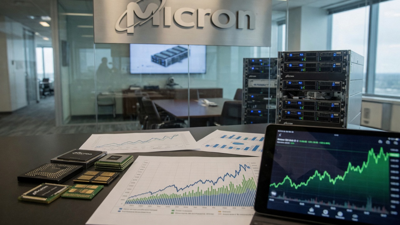 Micron Reports Quadrupled Revenue on AI-Driven Demand, Stock Jumps