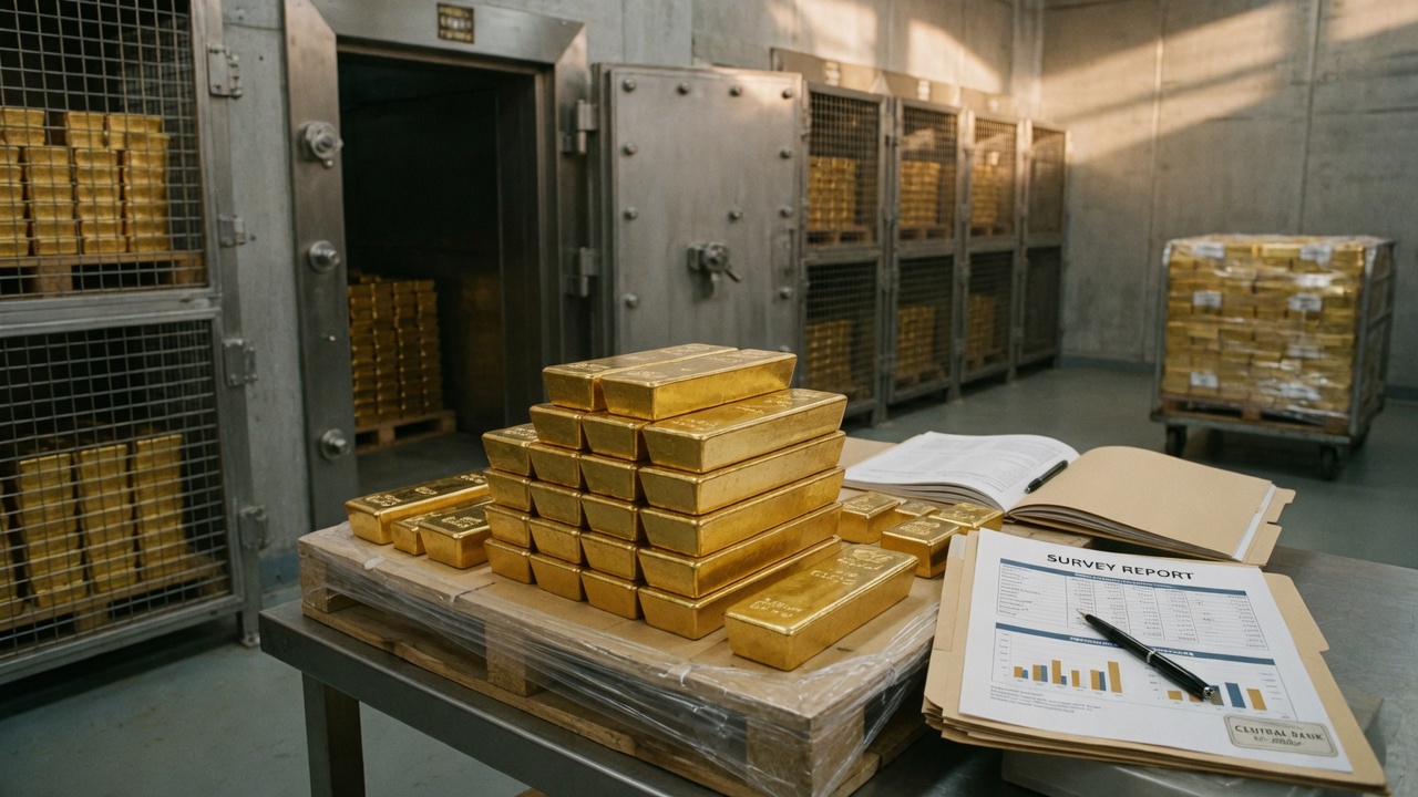 Central Banks Signal Stronger Gold Buying Plans