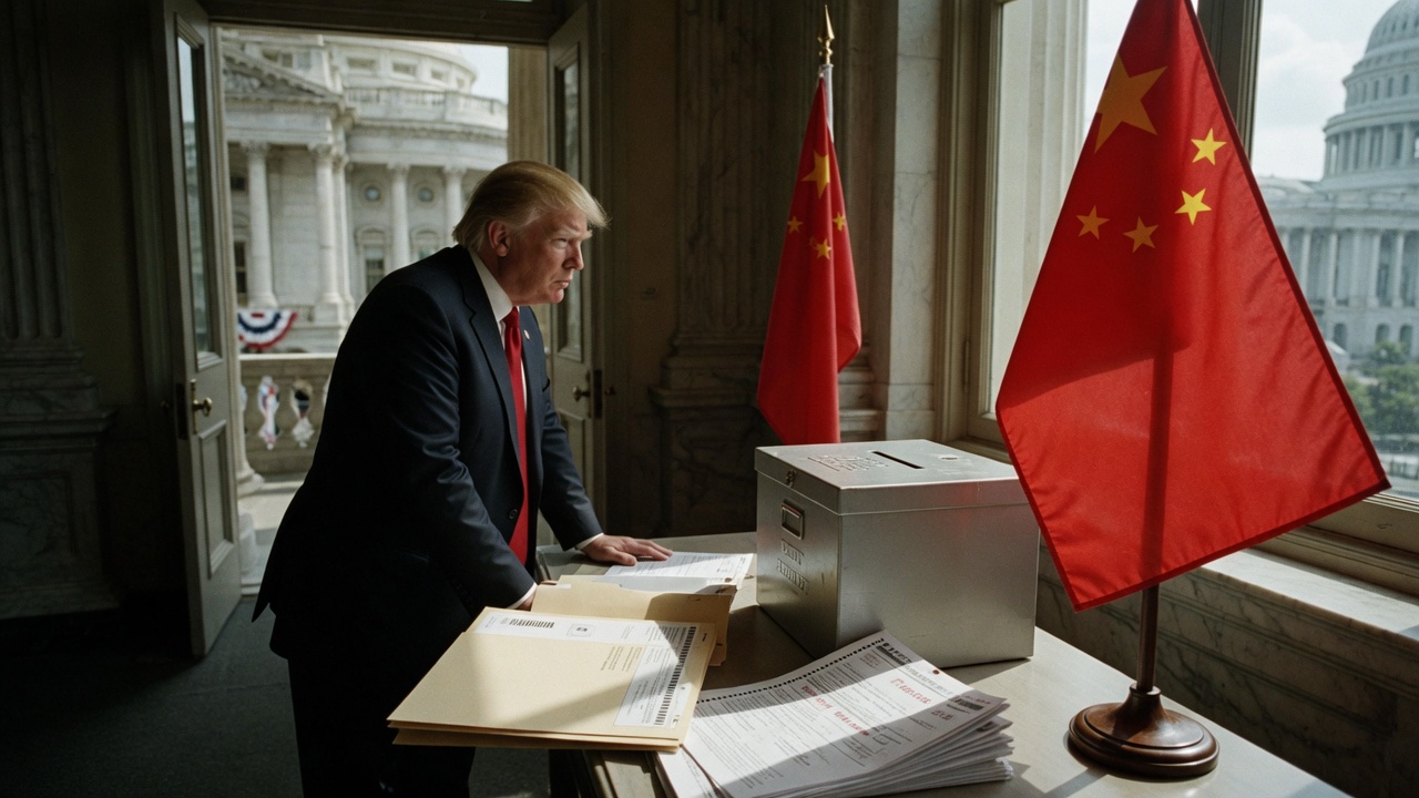 Trump Alleges China Meddled in US Elections, Reviving Trade Tensions