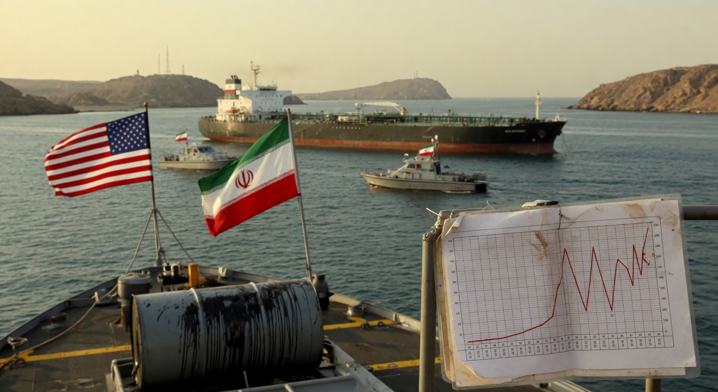 Oil prices surge over 4% on halt in US-Iran talks and Hormuz blockade risks
