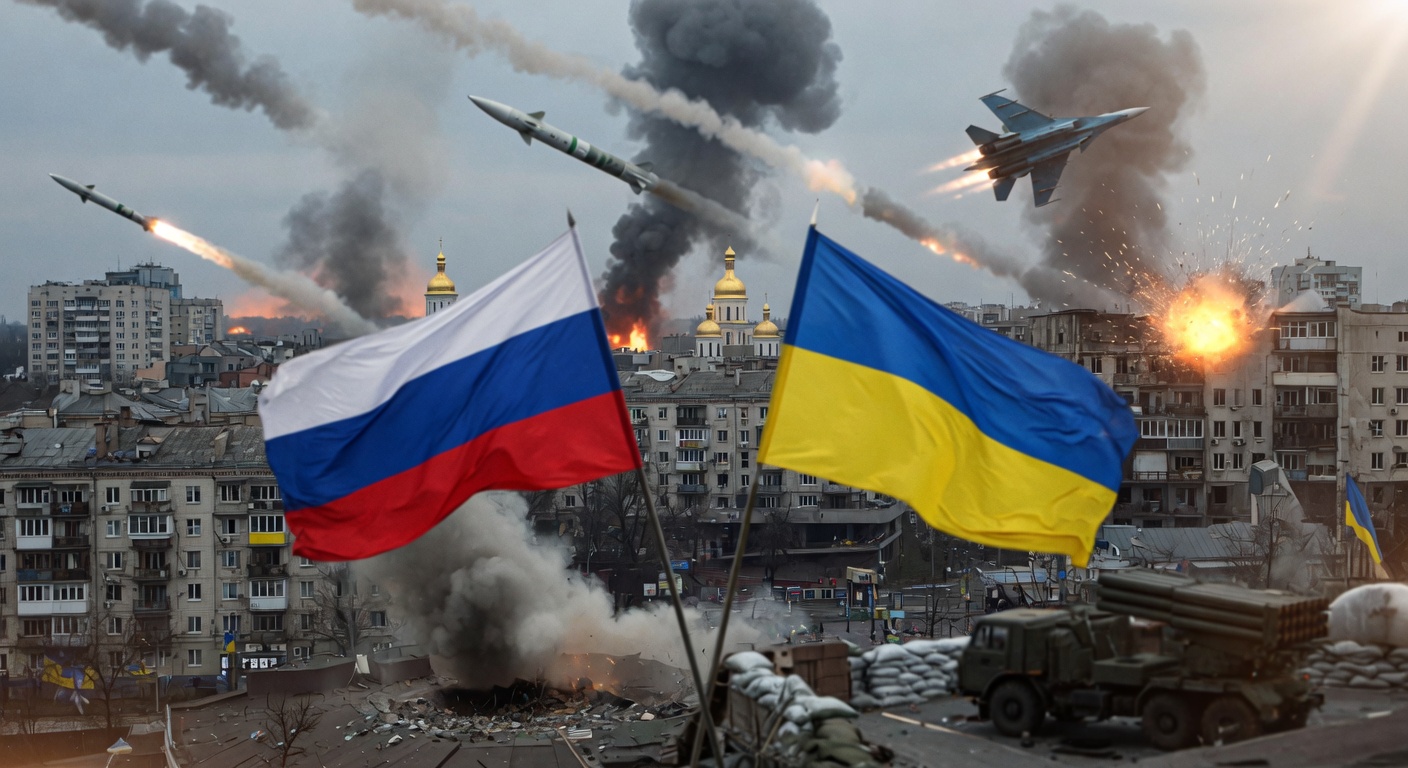 Russia Launches Major Assault on Ukrainian Cities Including Kyiv